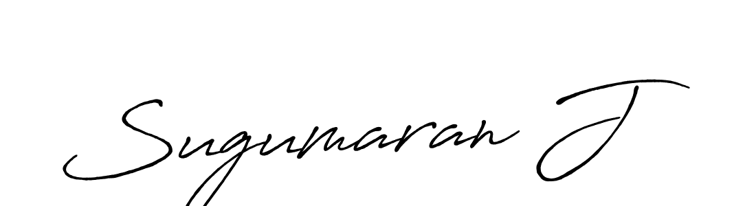 Sugumaran J stylish signature style. Best Handwritten Sign (Antro_Vectra_Bolder) for my name. Handwritten Signature Collection Ideas for my name Sugumaran J. Sugumaran J signature style 7 images and pictures png