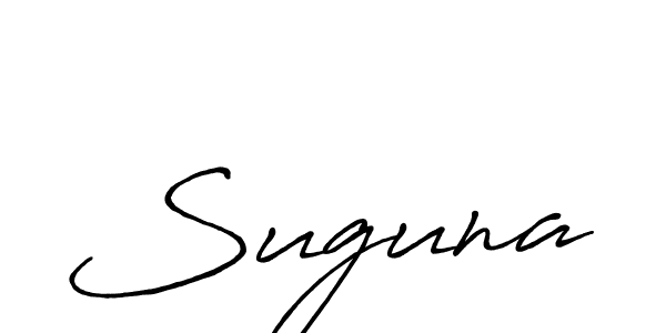 Make a beautiful signature design for name Suguna. With this signature (Antro_Vectra_Bolder) style, you can create a handwritten signature for free. Suguna signature style 7 images and pictures png