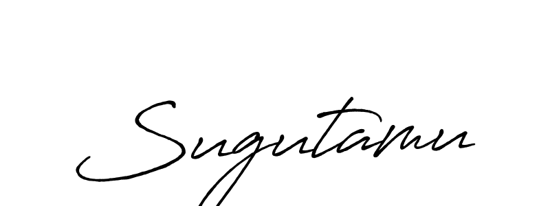 Create a beautiful signature design for name Sugutamu. With this signature (Antro_Vectra_Bolder) fonts, you can make a handwritten signature for free. Sugutamu signature style 7 images and pictures png