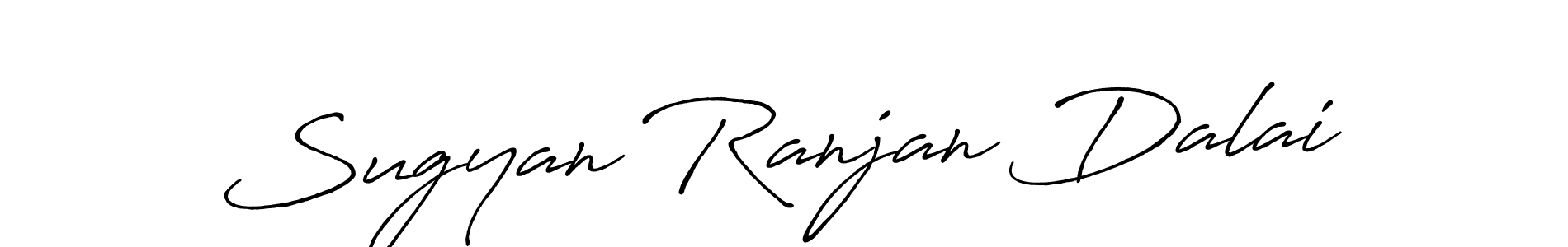 Design your own signature with our free online signature maker. With this signature software, you can create a handwritten (Antro_Vectra_Bolder) signature for name Sugyan Ranjan Dalai. Sugyan Ranjan Dalai signature style 7 images and pictures png