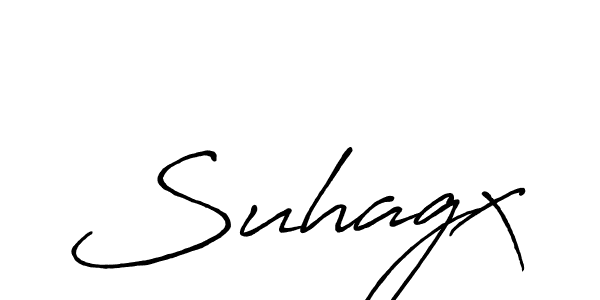 Create a beautiful signature design for name Suhagx. With this signature (Antro_Vectra_Bolder) fonts, you can make a handwritten signature for free. Suhagx signature style 7 images and pictures png