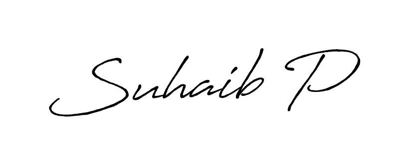 See photos of Suhaib P official signature by Spectra . Check more albums & portfolios. Read reviews & check more about Antro_Vectra_Bolder font. Suhaib P signature style 7 images and pictures png