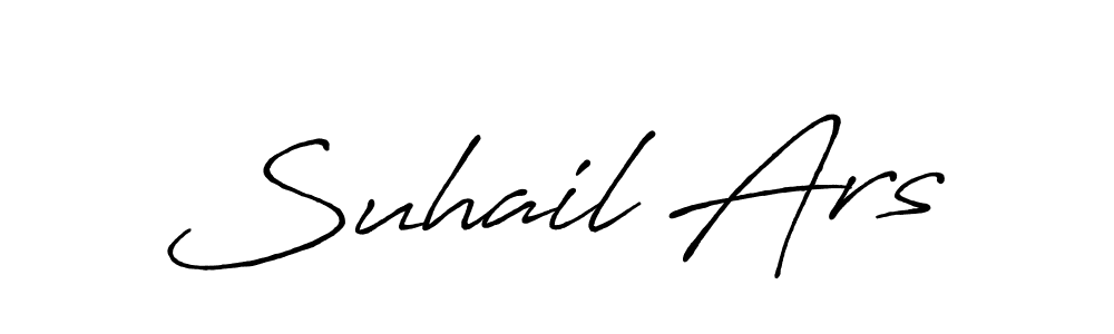 This is the best signature style for the Suhail Ars name. Also you like these signature font (Antro_Vectra_Bolder). Mix name signature. Suhail Ars signature style 7 images and pictures png