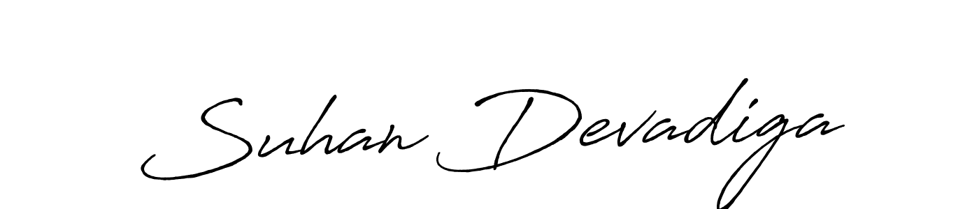 You can use this online signature creator to create a handwritten signature for the name Suhan Devadiga. This is the best online autograph maker. Suhan Devadiga signature style 7 images and pictures png