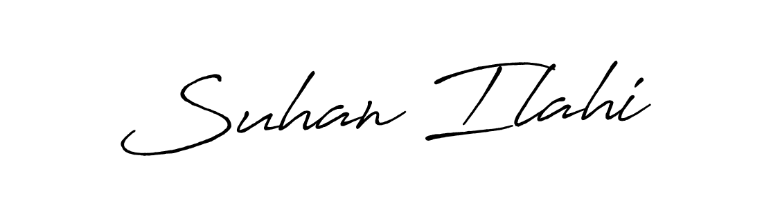 Suhan Ilahi stylish signature style. Best Handwritten Sign (Antro_Vectra_Bolder) for my name. Handwritten Signature Collection Ideas for my name Suhan Ilahi. Suhan Ilahi signature style 7 images and pictures png