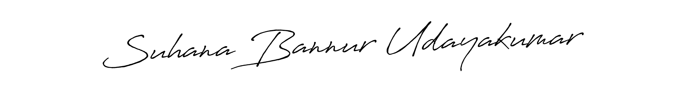 Make a short Suhana Bannur Udayakumar signature style. Manage your documents anywhere anytime using Antro_Vectra_Bolder. Create and add eSignatures, submit forms, share and send files easily. Suhana Bannur Udayakumar signature style 7 images and pictures png