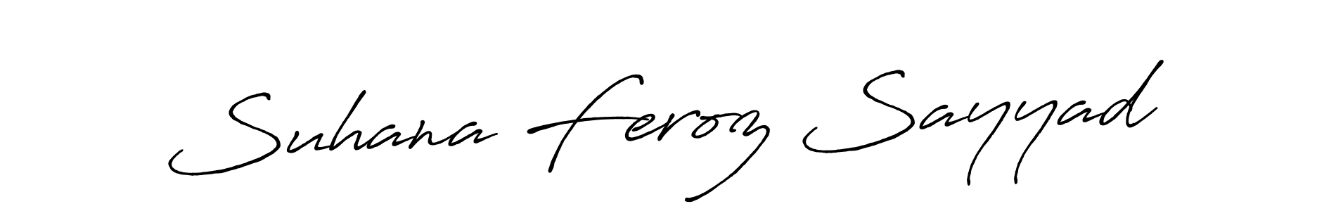 You can use this online signature creator to create a handwritten signature for the name Suhana Feroz Sayyad. This is the best online autograph maker. Suhana Feroz Sayyad signature style 7 images and pictures png