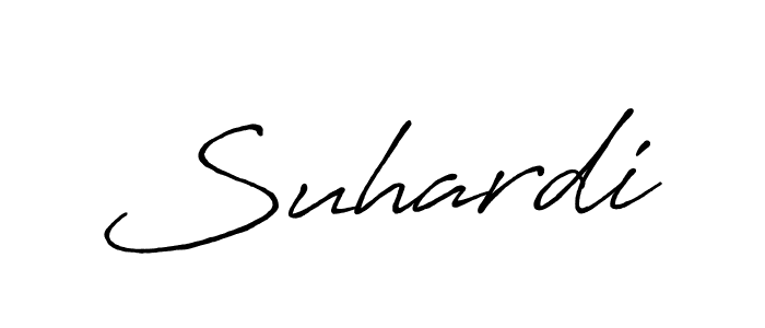 The best way (Antro_Vectra_Bolder) to make a short signature is to pick only two or three words in your name. The name Suhardi include a total of six letters. For converting this name. Suhardi signature style 7 images and pictures png