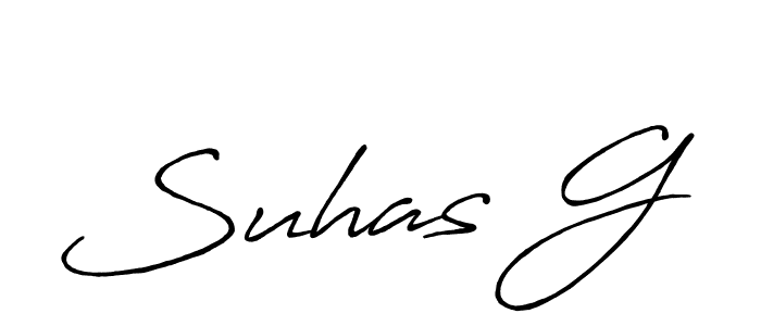 This is the best signature style for the Suhas G name. Also you like these signature font (Antro_Vectra_Bolder). Mix name signature. Suhas G signature style 7 images and pictures png