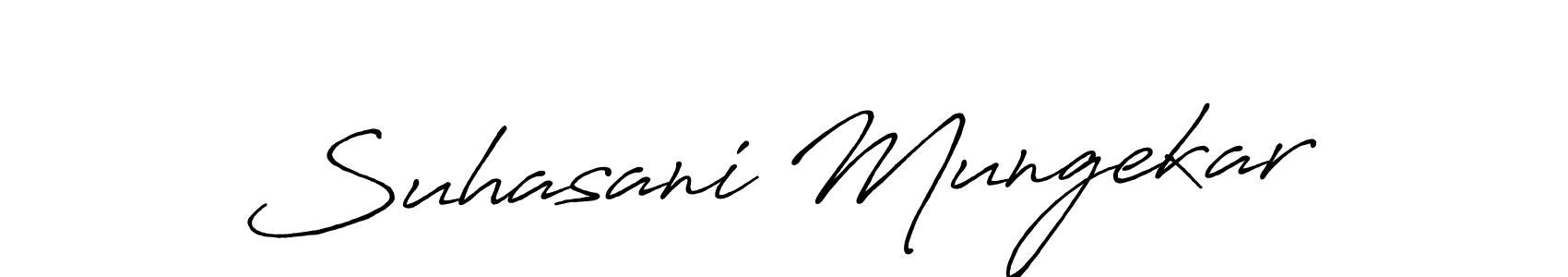 Once you've used our free online signature maker to create your best signature Antro_Vectra_Bolder style, it's time to enjoy all of the benefits that Suhasani Mungekar name signing documents. Suhasani Mungekar signature style 7 images and pictures png