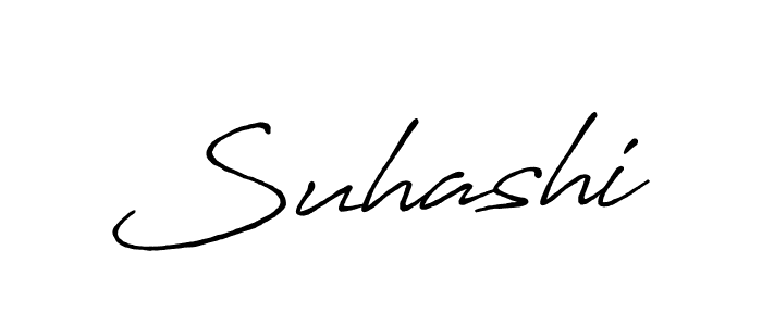 Make a beautiful signature design for name Suhashi. With this signature (Antro_Vectra_Bolder) style, you can create a handwritten signature for free. Suhashi signature style 7 images and pictures png