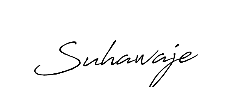 The best way (Antro_Vectra_Bolder) to make a short signature is to pick only two or three words in your name. The name Suhawaje include a total of six letters. For converting this name. Suhawaje signature style 7 images and pictures png