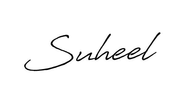 How to make Suheel signature? Antro_Vectra_Bolder is a professional autograph style. Create handwritten signature for Suheel name. Suheel signature style 7 images and pictures png