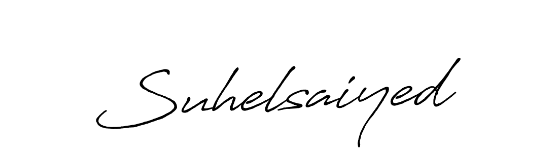 if you are searching for the best signature style for your name Suhelsaiyed. so please give up your signature search. here we have designed multiple signature styles  using Antro_Vectra_Bolder. Suhelsaiyed signature style 7 images and pictures png