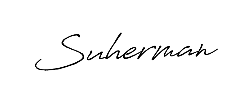 Make a short Suherman signature style. Manage your documents anywhere anytime using Antro_Vectra_Bolder. Create and add eSignatures, submit forms, share and send files easily. Suherman signature style 7 images and pictures png