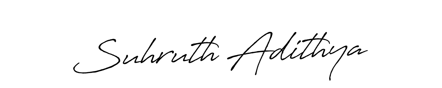 Make a beautiful signature design for name Suhruth Adithya. Use this online signature maker to create a handwritten signature for free. Suhruth Adithya signature style 7 images and pictures png