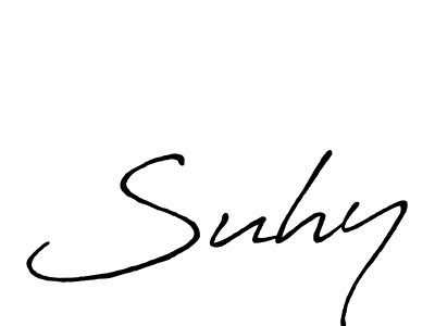 Best and Professional Signature Style for Suhy. Antro_Vectra_Bolder Best Signature Style Collection. Suhy signature style 7 images and pictures png