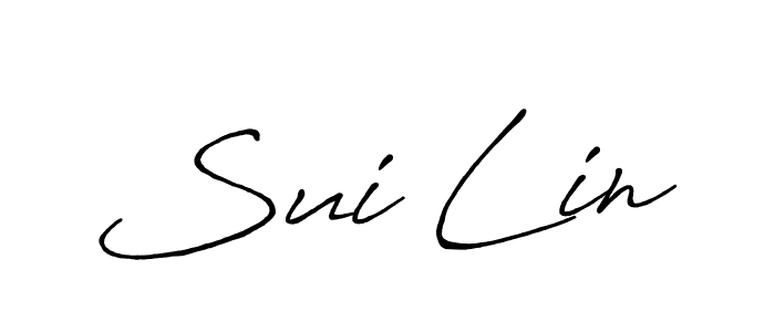 You can use this online signature creator to create a handwritten signature for the name Sui Lin. This is the best online autograph maker. Sui Lin signature style 7 images and pictures png