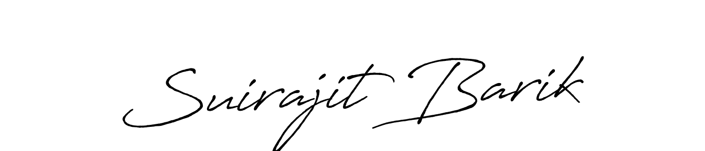 Once you've used our free online signature maker to create your best signature Antro_Vectra_Bolder style, it's time to enjoy all of the benefits that Suirajit Barik name signing documents. Suirajit Barik signature style 7 images and pictures png