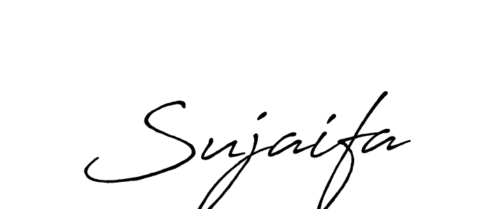 How to make Sujaifa signature? Antro_Vectra_Bolder is a professional autograph style. Create handwritten signature for Sujaifa name. Sujaifa signature style 7 images and pictures png