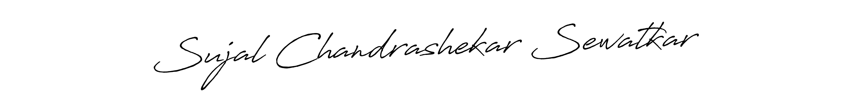 Similarly Antro_Vectra_Bolder is the best handwritten signature design. Signature creator online .You can use it as an online autograph creator for name Sujal Chandrashekar Sewatkar. Sujal Chandrashekar Sewatkar signature style 7 images and pictures png