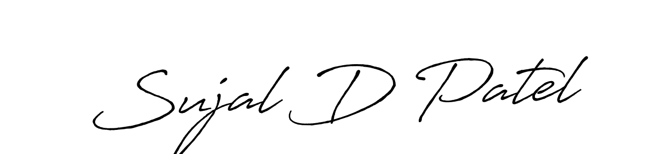 Make a beautiful signature design for name Sujal D Patel. Use this online signature maker to create a handwritten signature for free. Sujal D Patel signature style 7 images and pictures png