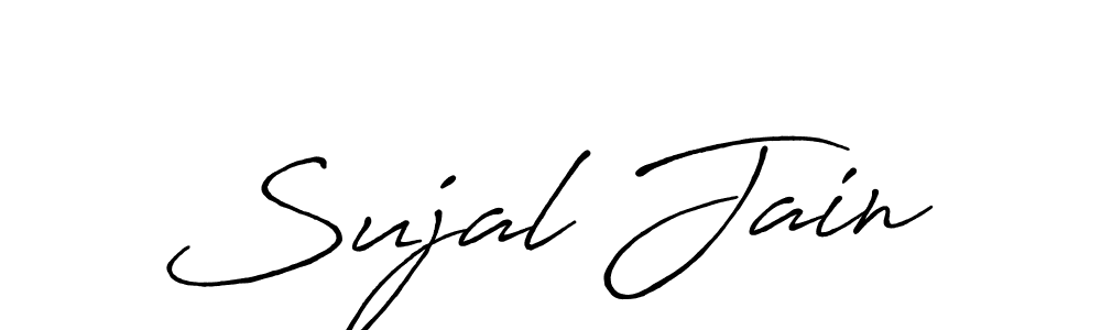 Once you've used our free online signature maker to create your best signature Antro_Vectra_Bolder style, it's time to enjoy all of the benefits that Sujal Jain name signing documents. Sujal Jain signature style 7 images and pictures png