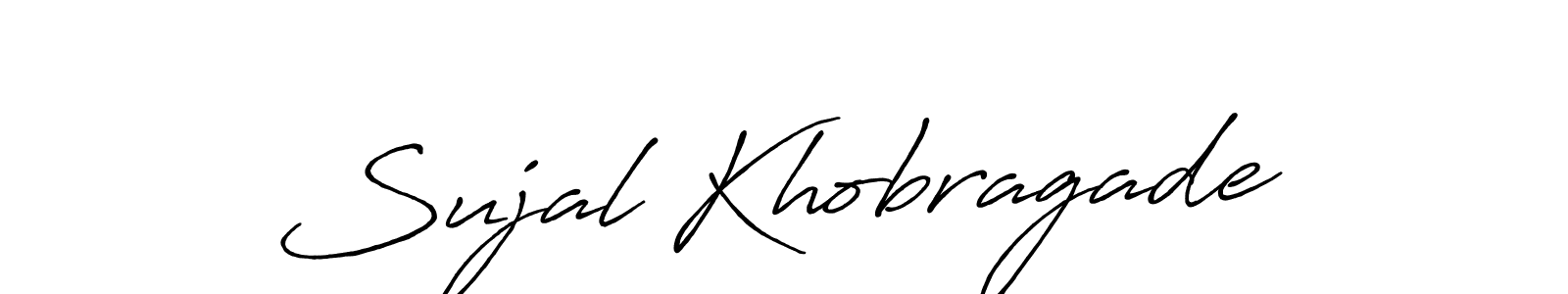 You should practise on your own different ways (Antro_Vectra_Bolder) to write your name (Sujal Khobragade) in signature. don't let someone else do it for you. Sujal Khobragade signature style 7 images and pictures png