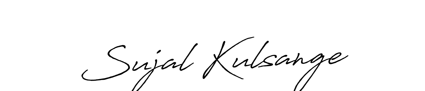 Best and Professional Signature Style for Sujal Kulsange. Antro_Vectra_Bolder Best Signature Style Collection. Sujal Kulsange signature style 7 images and pictures png