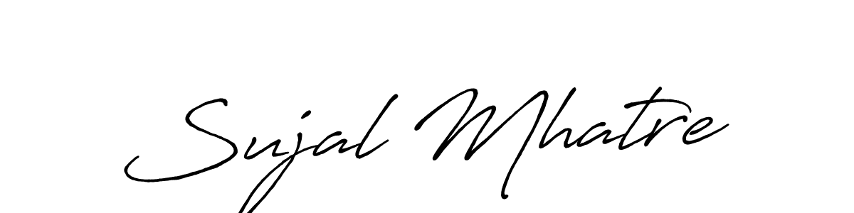 Also You can easily find your signature by using the search form. We will create Sujal Mhatre name handwritten signature images for you free of cost using Antro_Vectra_Bolder sign style. Sujal Mhatre signature style 7 images and pictures png