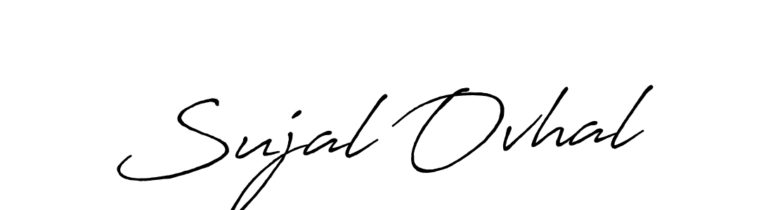 Best and Professional Signature Style for Sujal Ovhal. Antro_Vectra_Bolder Best Signature Style Collection. Sujal Ovhal signature style 7 images and pictures png