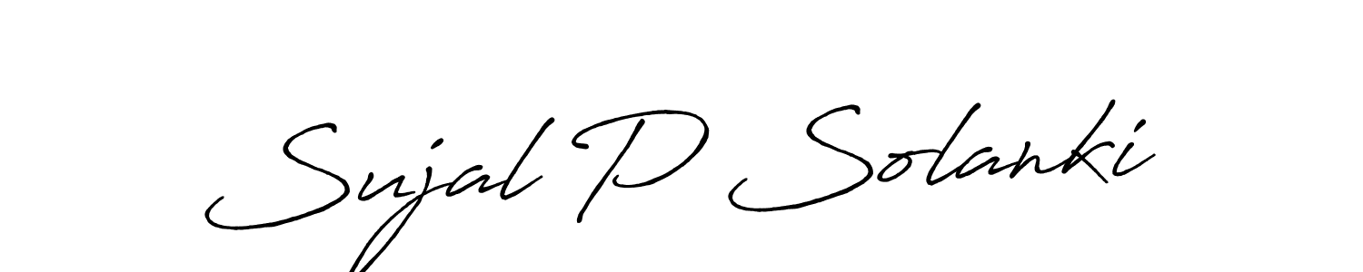 Make a beautiful signature design for name Sujal P Solanki. Use this online signature maker to create a handwritten signature for free. Sujal P Solanki signature style 7 images and pictures png