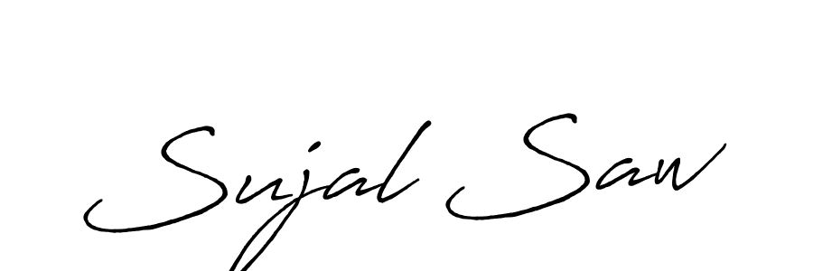 You should practise on your own different ways (Antro_Vectra_Bolder) to write your name (Sujal Saw) in signature. don't let someone else do it for you. Sujal Saw signature style 7 images and pictures png