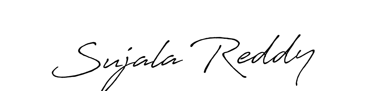 It looks lik you need a new signature style for name Sujala Reddy. Design unique handwritten (Antro_Vectra_Bolder) signature with our free signature maker in just a few clicks. Sujala Reddy signature style 7 images and pictures png