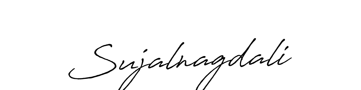 The best way (Antro_Vectra_Bolder) to make a short signature is to pick only two or three words in your name. The name Sujalnagdali include a total of six letters. For converting this name. Sujalnagdali signature style 7 images and pictures png