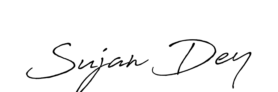 You should practise on your own different ways (Antro_Vectra_Bolder) to write your name (Sujan Dey) in signature. don't let someone else do it for you. Sujan Dey signature style 7 images and pictures png