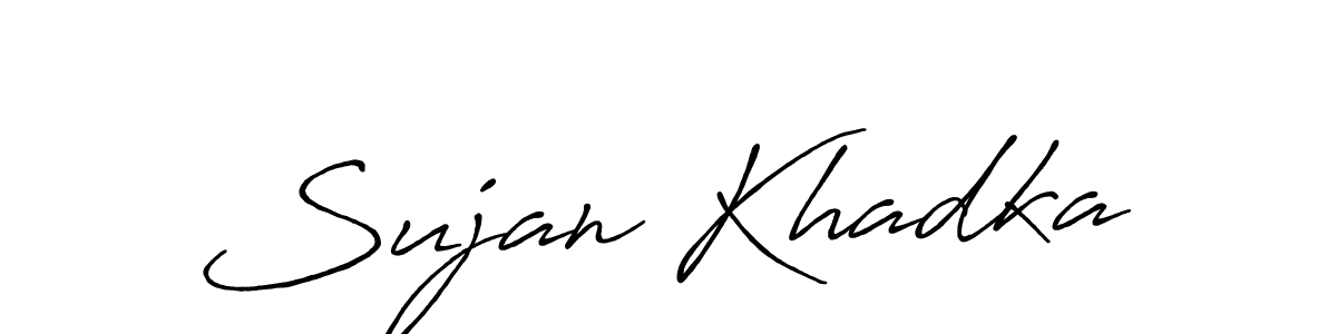 Here are the top 10 professional signature styles for the name Sujan Khadka. These are the best autograph styles you can use for your name. Sujan Khadka signature style 7 images and pictures png