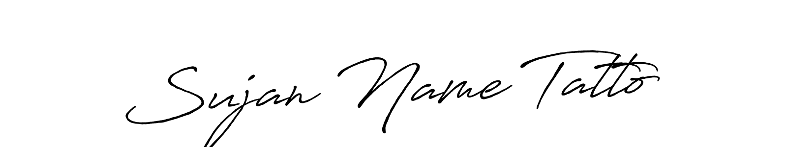 You can use this online signature creator to create a handwritten signature for the name Sujan Name Tatto. This is the best online autograph maker. Sujan Name Tatto signature style 7 images and pictures png