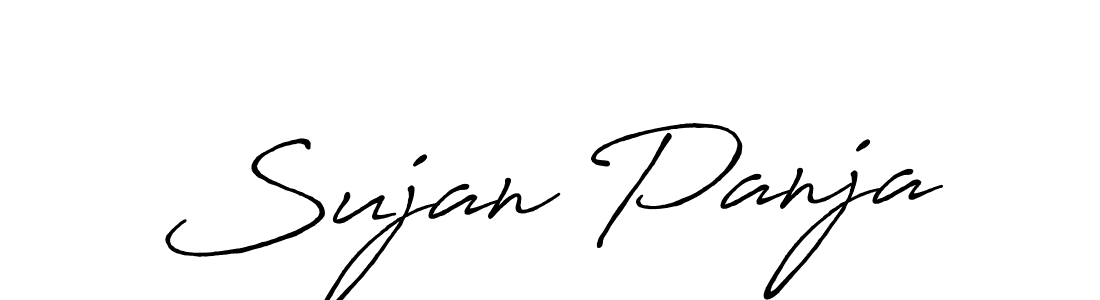 This is the best signature style for the Sujan Panja name. Also you like these signature font (Antro_Vectra_Bolder). Mix name signature. Sujan Panja signature style 7 images and pictures png
