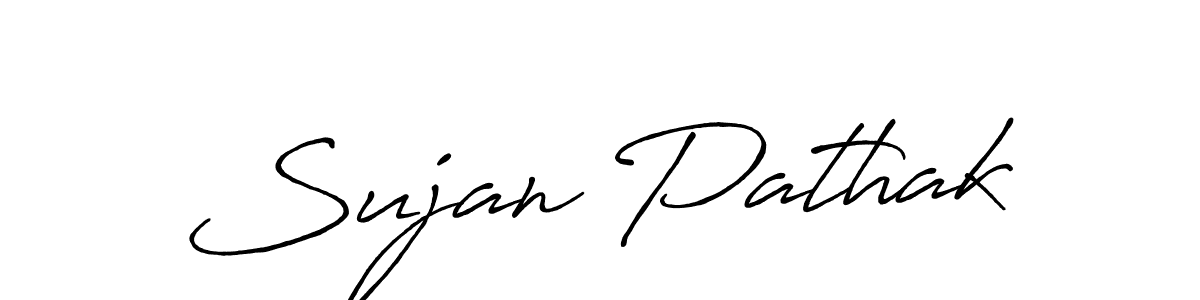 Make a short Sujan Pathak signature style. Manage your documents anywhere anytime using Antro_Vectra_Bolder. Create and add eSignatures, submit forms, share and send files easily. Sujan Pathak signature style 7 images and pictures png