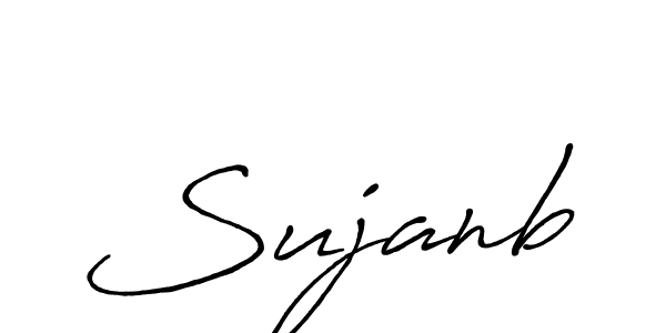 How to Draw Sujanb signature style? Antro_Vectra_Bolder is a latest design signature styles for name Sujanb. Sujanb signature style 7 images and pictures png