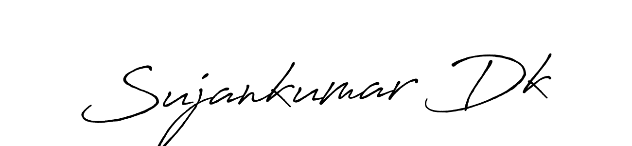 It looks lik you need a new signature style for name Sujankumar Dk. Design unique handwritten (Antro_Vectra_Bolder) signature with our free signature maker in just a few clicks. Sujankumar Dk signature style 7 images and pictures png
