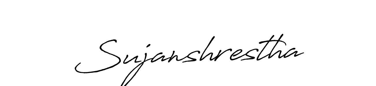 Also You can easily find your signature by using the search form. We will create Sujanshrestha name handwritten signature images for you free of cost using Antro_Vectra_Bolder sign style. Sujanshrestha signature style 7 images and pictures png
