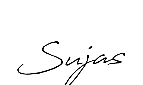 The best way (Antro_Vectra_Bolder) to make a short signature is to pick only two or three words in your name. The name Sujas include a total of six letters. For converting this name. Sujas signature style 7 images and pictures png