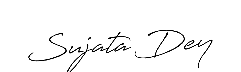 Once you've used our free online signature maker to create your best signature Antro_Vectra_Bolder style, it's time to enjoy all of the benefits that Sujata Dey name signing documents. Sujata Dey signature style 7 images and pictures png