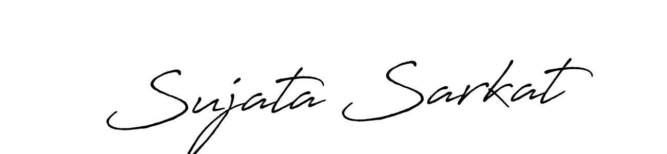 The best way (Antro_Vectra_Bolder) to make a short signature is to pick only two or three words in your name. The name Sujata Sarkat include a total of six letters. For converting this name. Sujata Sarkat signature style 7 images and pictures png