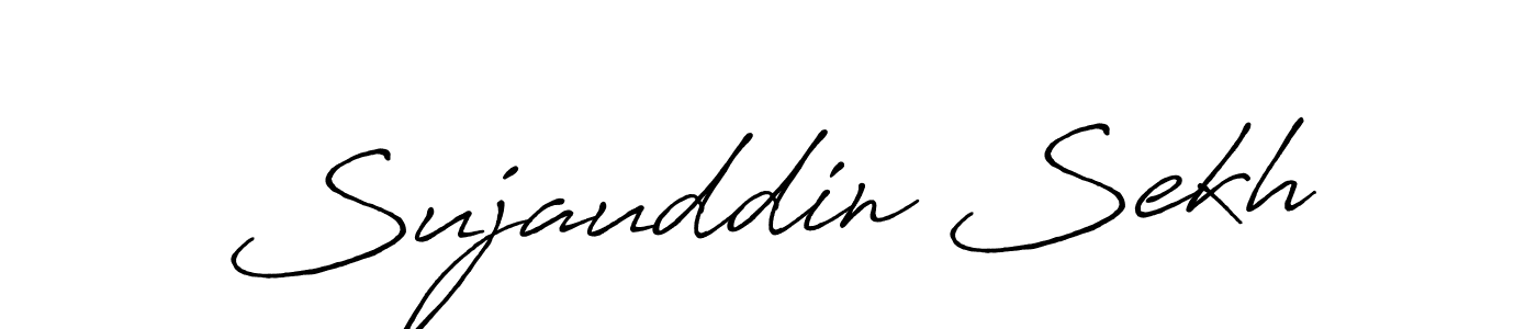 It looks lik you need a new signature style for name Sujauddin Sekh. Design unique handwritten (Antro_Vectra_Bolder) signature with our free signature maker in just a few clicks. Sujauddin Sekh signature style 7 images and pictures png