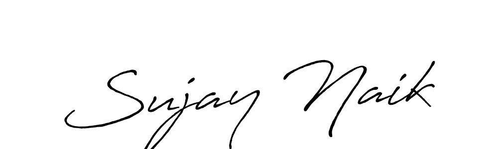 Also we have Sujay Naik name is the best signature style. Create professional handwritten signature collection using Antro_Vectra_Bolder autograph style. Sujay Naik signature style 7 images and pictures png