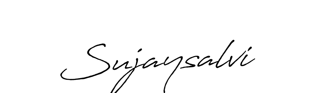 It looks lik you need a new signature style for name Sujaysalvi. Design unique handwritten (Antro_Vectra_Bolder) signature with our free signature maker in just a few clicks. Sujaysalvi signature style 7 images and pictures png
