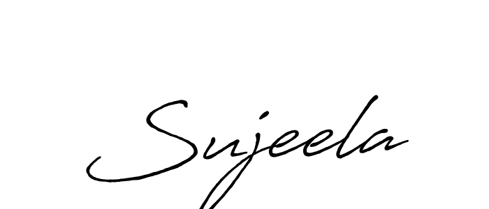 Sujeela stylish signature style. Best Handwritten Sign (Antro_Vectra_Bolder) for my name. Handwritten Signature Collection Ideas for my name Sujeela. Sujeela signature style 7 images and pictures png